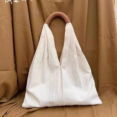 MODA FRANÇASA VINTAGE algodão LINHA BAGA HARAJUKU ESTÍLIO SINGLE OLHADO Tela BAGA MORI Sistema de grande capacidade
