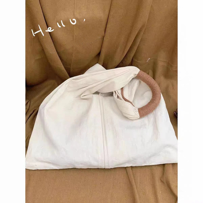 MODA FRANÇASA VINTAGE algodão LINHA BAGA HARAJUKU ESTÍLIO SINGLE OLHADO Tela BAGA MORI Sistema de grande capacidade
