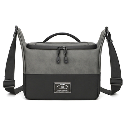 Transfronteiriço NOVO PU SINGLE SHOULDER CAMERA CROSSBODY BAGA SLR CAMERA BAGA FOTÓGRAFIA CAMERA DIGITAL BAGA LENSA BAGA DE armazenamento
