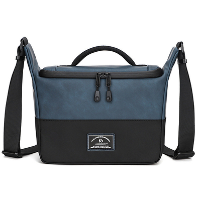 Transfronteiriço NOVO PU SINGLE SHOULDER CAMERA CROSSBODY BAGA SLR CAMERA BAGA FOTÓGRAFIA CAMERA DIGITAL BAGA LENSA BAGA DE armazenamento