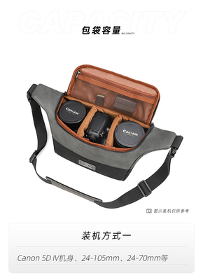 Transfronteiriço NOVO PU SINGLE SHOULDER CAMERA CROSSBODY BAGA SLR CAMERA BAGA FOTÓGRAFIA CAMERA DIGITAL BAGA LENSA BAGA DE armazenamento