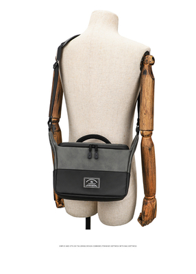 Transfronteiriço NOVO PU SINGLE SHOULDER CAMERA CROSSBODY BAGA SLR CAMERA BAGA FOTÓGRAFIA CAMERA DIGITAL BAGA LENSA BAGA DE armazenamento