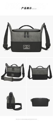 Transfronteiriço NOVO PU SINGLE SHOULDER CAMERA CROSSBODY BAGA SLR CAMERA BAGA FOTÓGRAFIA CAMERA DIGITAL BAGA LENSA BAGA DE armazenamento