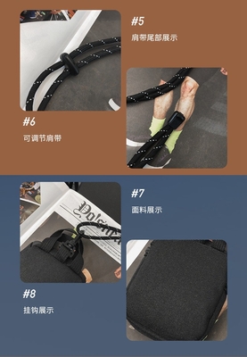 Saco de fones de ouvido, saco pendurado, mini bolsa de moedas, saco de cartão, saco de chave, saco de corpo cruzado, saco de moda para homens, saco decorativo, saco pendurado pequeno.