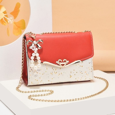 2024 NOVA MODA DE BOLSA DE MUJERES DIAGONAL versão coreana da bolsa de bolso de mulher todo o bolso de ombro