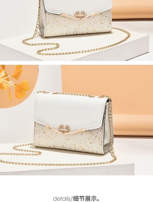 2024 NOVA MODA DE BOLSA DE MUJERES DIAGONAL versão coreana da bolsa de bolso de mulher todo o bolso de ombro
