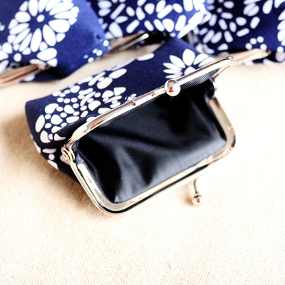 Estilo étnico bolsa de moedas batik MINI BUCKLE bolsa pequena bolsa de moedas feminino
