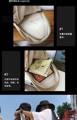 2024 NOVA MODA LIGHTWEIGHT VIAJAS DE LIXOUR GRANDE CAPITALIDADE JUNIOR LIÇÃO FEMGENAS ALUMNAS DO COLEGIO Mochila de escola