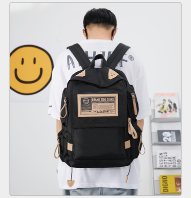 Mochila masculina Mochila feminina Estudantes universitários Design simples Sensação NICHE