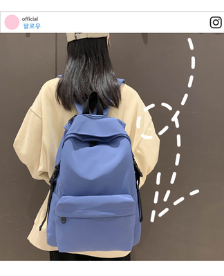 Mochila masculina Mochila feminina Estudantes universitários Design simples Sensação NICHE