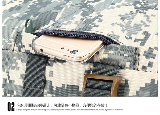 CAMO BUCKET DOUBLE SHOULDER BAG GRAVE Capacidade EXTERNA CAMO Mochila SINGLE SHOULDER CROSSBODY Viagem Mochila de mão