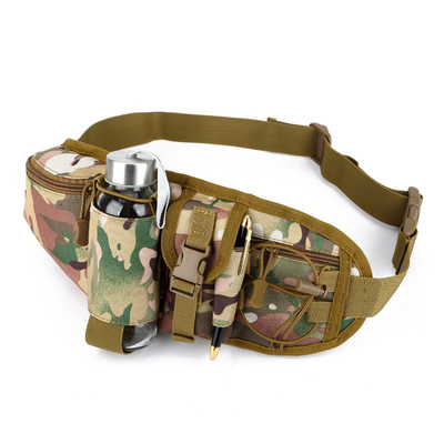 Desportos ao ar livre MULTIPROPÓSICOS Saco de cintura masculino Antispatch Camuflagem tática