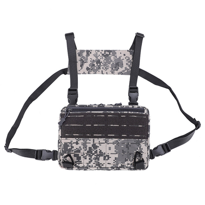 Novo saco tático de peito FUNÇÃO HOMEM VEST VEST SACO DE TRÊS FUNÇÕES CAMUFLAGEM de motocicleta mochila de homem