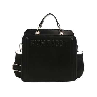 BOLSA SIMPLE DE MODA BOLSA DE LETRA NOVA INS DE MUJERES BOLSA DE MANUAL PEQUENA BOLSA QUADRADA BOLSA SENIOR TEXTURA BRASSA CARTÃO DO OLHADO CROSSBODY