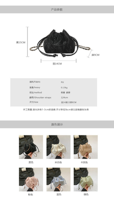 2024 NUEVO DESENHO DE NICHE DE MODA BOLSA CROSSBODY Primavera/Verão
