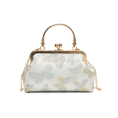 NOVA BOLSA DE JANETAS CHEONGSAM DE ESTILO CHINESE PARA MUJERES 2024 Primavera/Verão NOVA BOLSA DE MANOS