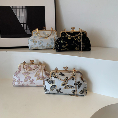 NOVA BOLSA DE JANETAS CHEONGSAM DE ESTILO CHINESE PARA MUJERES 2024 Primavera/Verão NOVA BOLSA DE MANOS