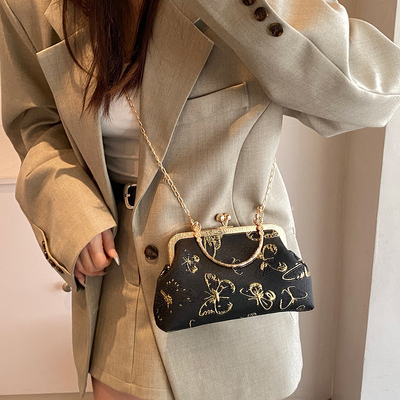 NOVA BOLSA DE JANETAS CHEONGSAM DE ESTILO CHINESE PARA MUJERES 2024 Primavera/Verão NOVA BOLSA DE MANOS