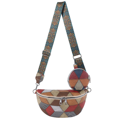 Outono e Inverno RETRO BOLSA CROSSBODY BOLSA FEMENAL BOLSA DE MODA BÓSICO CROSSBODY BOLSA NOVO NICHE DESIGN TELÉFONO MÓVIL FAN RETRO