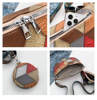 Outono e Inverno RETRO BOLSA CROSSBODY BOLSA FEMENAL BOLSA DE MODA BÓSICO CROSSBODY BOLSA NOVO NICHE DESIGN TELÉFONO MÓVIL FAN RETRO