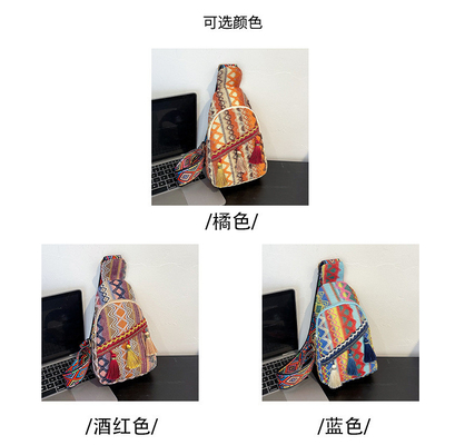 NOVA MODA CHINESE SINGLE OLHADOR BOLSA CROSSBODY NET VERMELHO SIMPLE ESTÍLIO ÉTNICO BOLSA PEQUENA TEXTURA BOLSA DE peito BOLSA DE MULHER