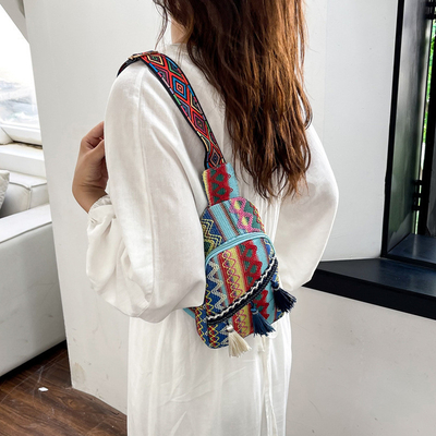 NOVA MODA CHINESE SINGLE OLHADOR BOLSA CROSSBODY NET VERMELHO SIMPLE ESTÍLIO ÉTNICO BOLSA PEQUENA TEXTURA BOLSA DE peito BOLSA DE MULHER