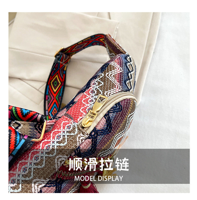 NOVA MODA CHINESE SINGLE OLHADOR BOLSA CROSSBODY NET VERMELHO SIMPLE ESTÍLIO ÉTNICO BOLSA PEQUENA TEXTURA BOLSA DE peito BOLSA DE MULHER