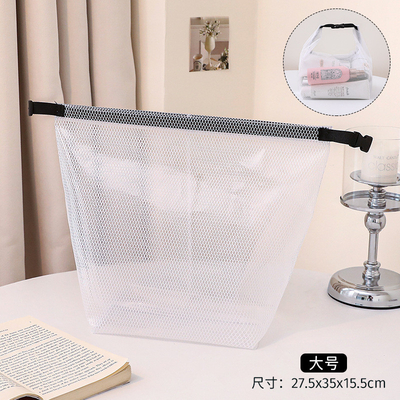 GRAVA Capacidade TOTE DE VIAJAS DE MUJER BALSA DE PRAIAJA BALSA DE GELIAGA REDES TRANSPARENTES BALSA DE COMERÇA BALSA DE COMERÇA