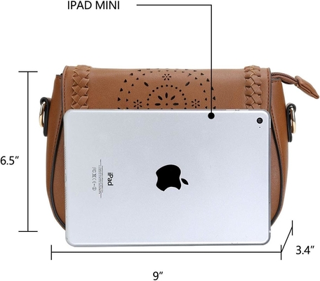 KKXIU Bolsas Crossbody para Mulheres Bolsas ocas com Faixa Ajustável