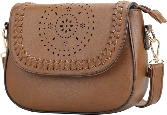 KKXIU Bolsas Crossbody para Mulheres Bolsas ocas com Faixa Ajustável