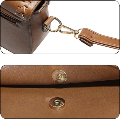 KKXIU Bolsas Crossbody para Mulheres Bolsas ocas com Faixa Ajustável
