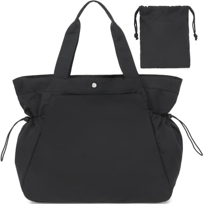 BTOOP TOTE BAG PARA MUJERES, BAGAS DE GIMNÁSIA PLAJA PLADABLE, BAGAS LIGERAS PARA VIAJAMENTO, TRABALHO