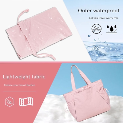 BTOOP TOTE BAG PARA MUJERES, BAGAS DE GIMNÁSIA PLAJA PLADABLE, BAGAS LIGERAS PARA VIAJAMENTO, TRABALHO
