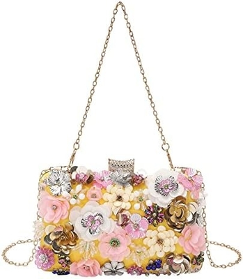 LATODE FLOR CLUTCH bolso de noite bolsa para mulheres festa formal bolsa de mão cadeia cinto de ombro bolsa