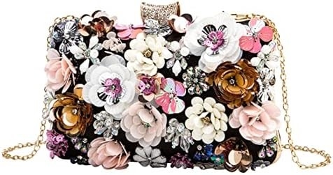 LATODE FLOR CLUTCH bolso de noite bolsa para mulheres festa formal bolsa de mão cadeia cinto de ombro bolsa