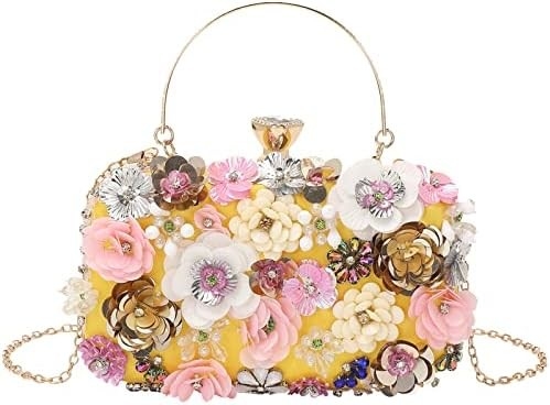LATODE FLOR CLUTCH bolso de noite bolsa para mulheres festa formal bolsa de mão cadeia cinto de ombro bolsa