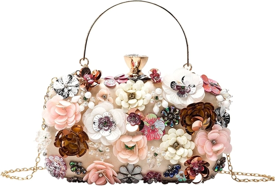 LATODE FLOR CLUTCH bolso de noite bolsa para mulheres festa formal bolsa de mão cadeia cinto de ombro bolsa
