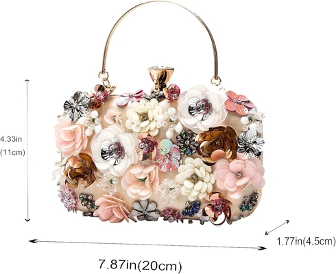 LATODE FLOR CLUTCH bolso de noite bolsa para mulheres festa formal bolsa de mão cadeia cinto de ombro bolsa