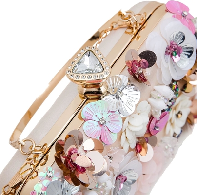 LATODE FLOR CLUTCH bolso de noite bolsa para mulheres festa formal bolsa de mão cadeia cinto de ombro bolsa
