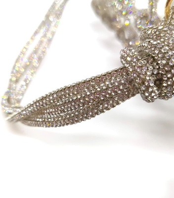 Bolsa Acrílica Luminosa Rhinestone Bolsa Acrílica Cristal Bolsas da Noite Para Mulheres Bolsa Glitter para festa de casamento