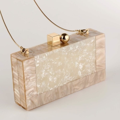 Mulheres Acrílico Saco de Clutch Glitter Bolsa de Mão de Mármore Bolsa para Casamento Cocktail Party Prom