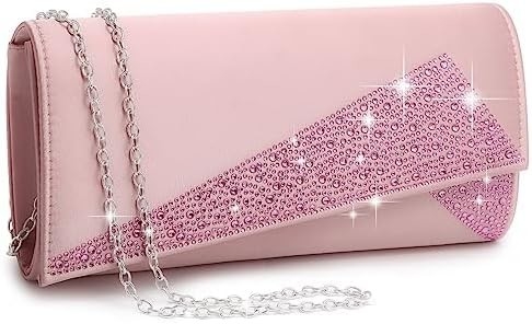 DASEIN UMASAS DE SATINA RINESTONE CLAUTCH BOLSAS DA SERA BRILHO brilhante bolso brilhante bolsa de mão para festa casamento cocktail prom