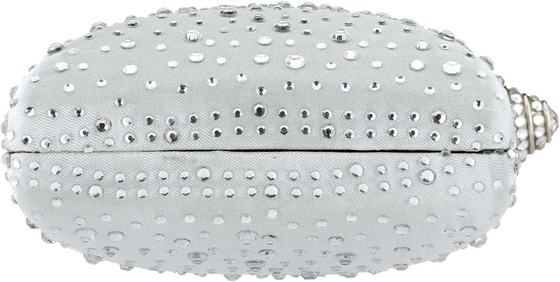 Saco de noite feminino Rhinestone cintilante Festa de casamento Saco de mão Bolsa de engrenagem Saco crossbody de ombro