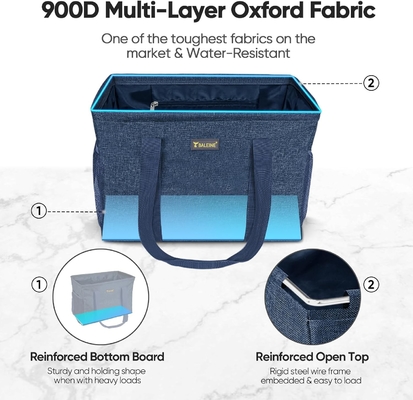 Saco extra-grande de baleia com armazenagem em arame (azul, 16,5'X14'X10')