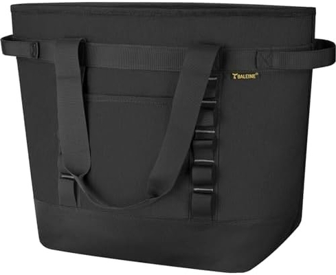 BALINE LARGE 36-CAN COOLER BAGS ISOLADO, PEVA SOFT COOLER TOTE BAG, BAGAS de mercearia isoladas com cima fechada