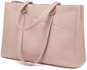 Laptop TOTE BAG PARA MULHERES 15,6 polegadas impermeável de couro BAGAS DE COMPUTADOR DE OFFICIAL DE OFFICIAL BREEFCASE preto