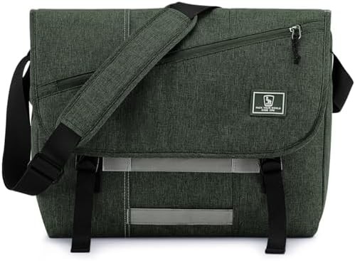 OIWAS Messenger Bag para Homens, 15.6 Inches Laptop Crossbody Sacos Mulheres Casual Sacola Bolso de ombro Faculdade de Viagens
