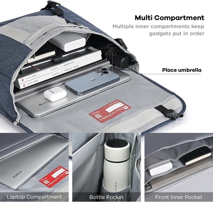 OIWAS Messenger Bag para Homens, 15.6 Inches Laptop Crossbody Sacos Mulheres Casual Sacola Bolso de ombro Faculdade de Viagens