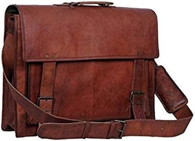 18 polegadas de couro Brinquedo Laptop MESSENGER BAG BEST COMPUTADOR SACHEL Brinquedos feitos à mão para homens e mulheres