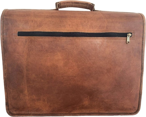 18 polegadas de couro Brinquedo Laptop MESSENGER BAG BEST COMPUTADOR SACHEL Brinquedos feitos à mão para homens e mulheres